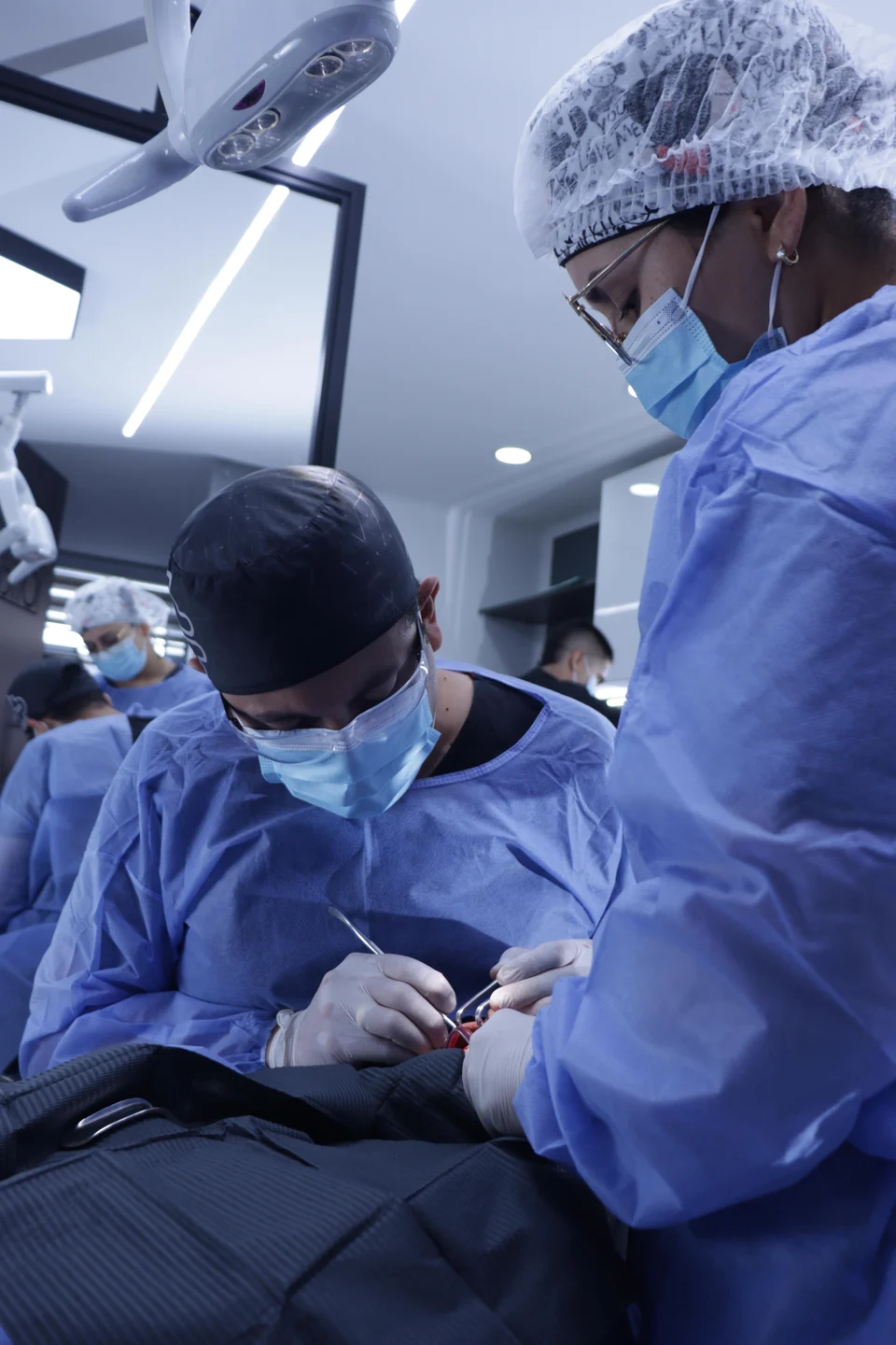 Equipos odontológicos de la clínica